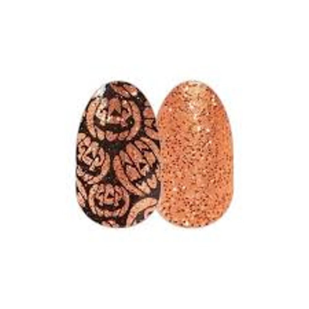 Color‎ Street Nail Polish Strips Jack of All Trades Orange Glitter Halloween